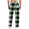 Herren Freizeithose mit Taschen | Gestreift Kariert Bedruckt, Locker Gerades Bein, Elastischer Bund mit Kordelzug Für Tägliche & Freizeitkleidung