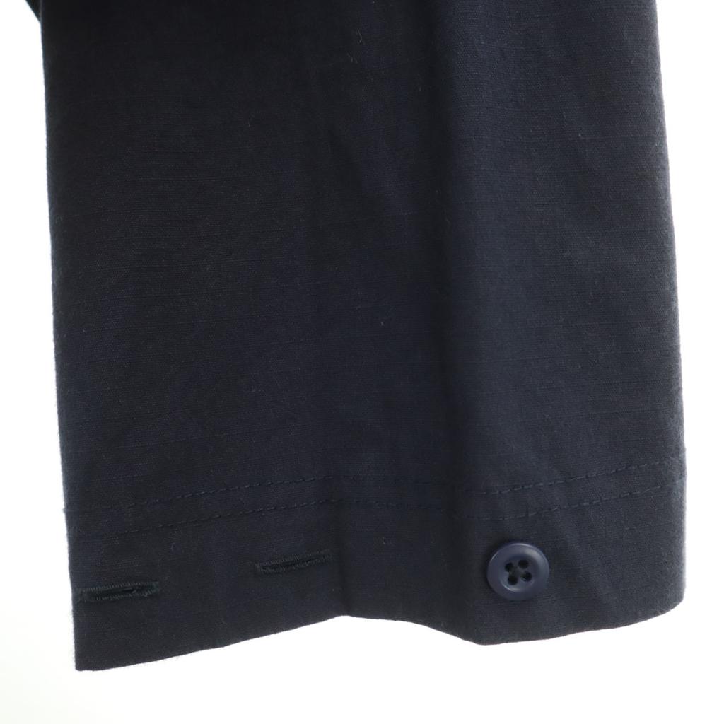 THE NERDYS Long Sleeve Waffle Fabric One Piece L Navy Women Used