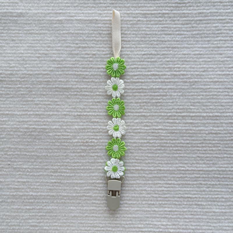 INS Korean Baby Pacifier Anti-Drop Chain and Teether Clip - Little Daisy Lanyard