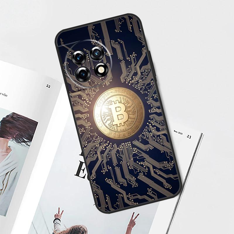 Bitcoin Case For OnePlus Nord 5 CE 4 3 Lite N20 N30 OnePlus 15 13 12 11 8 9 10 Pro 12R 13T 13R Cover
