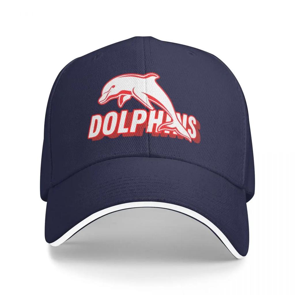 Dolphins Rugby Baseball Cap Unisexs Big Size Hat Trucker Hat Unisex Luxury Brand Womens