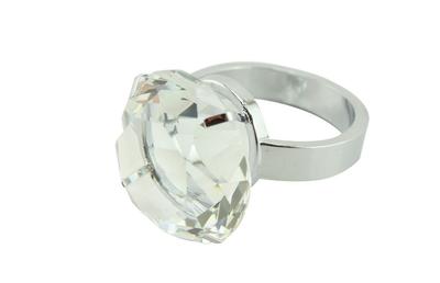 Navire Super Giant Diamond-Like Ring, Perfect for Proposals, Surprises, and Gifts, 40mm