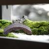 Miniatur Steinbrücke Statue für Feengärten Und Terrarien