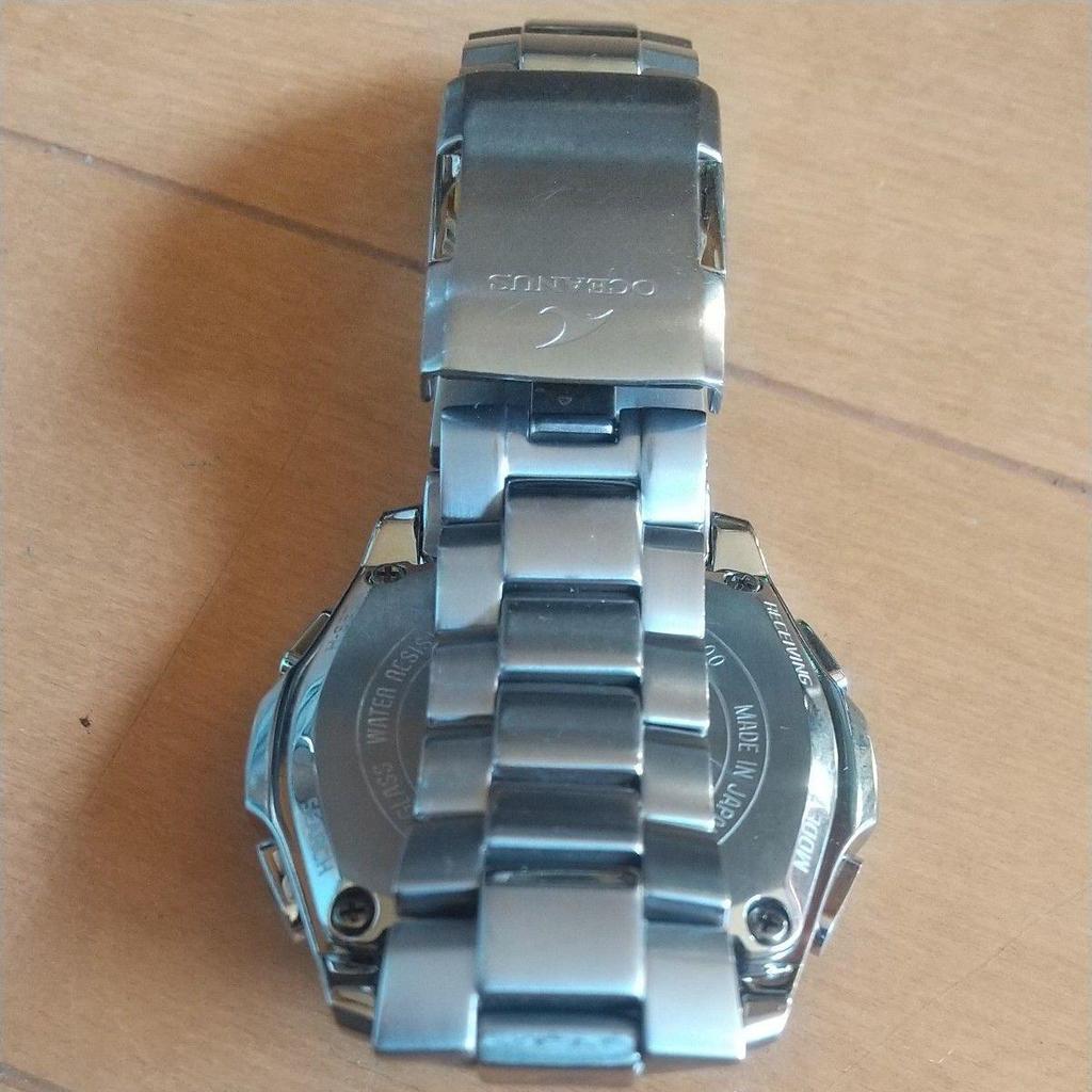 Used CASIO OCEANUS Radio Solar Men's Watch