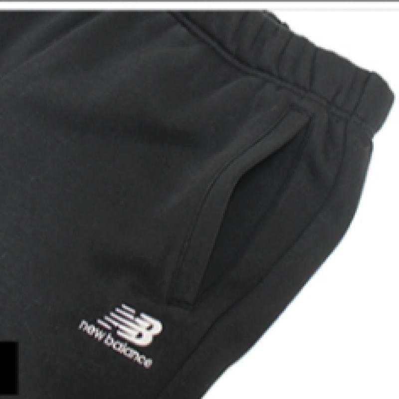 New Balance New Val Essential Small Logo Open Ham Brushed Training Bottoms Black Nbmldb1063 19