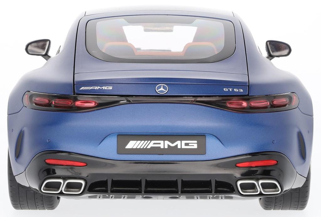 [Mercedes-Benz Collection] Genuine Mercedes-AMG GT 63 4MATIC+ Coupe (C192) Spectral Blue Magno 1/12 Scale Model