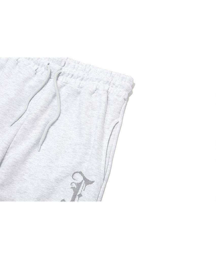IFYOUWANT Dia Balloon Joger Sweatpants Whitegray