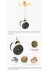 Interactive No-Electric Tumbler Cat Toy with Feather Teaser Stick