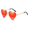 Love Heart Shaped Sunglasses Women Brand Designer New Fashion Cute Sexy Retro Cat Eye Vintage Cheap Sun Glasses UV400