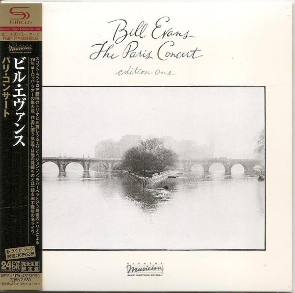 

CD BILL EVANS - The Paris Concert (Edition One) WPCR13179 Elektra Musicia 2008 Japan ObiJazz Used