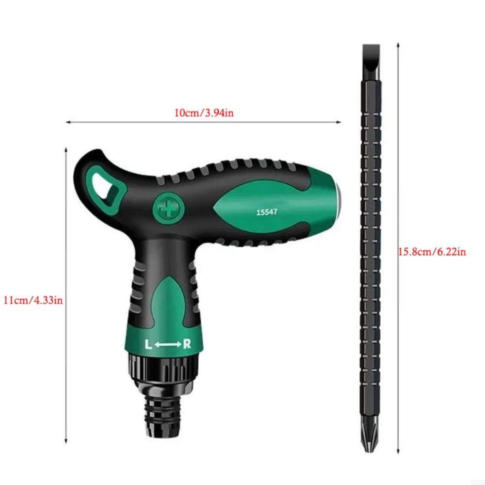 Adjustable Ratchet Handle Screwdriver Set Insulated Handle Telescopic Screwdriver Set Hand Tools