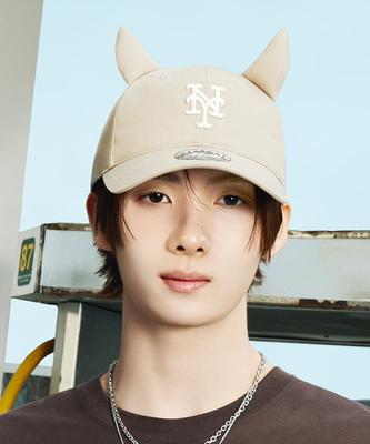 Emelbi Signature Devil Unstructured Ball Cap Nym (Sand)