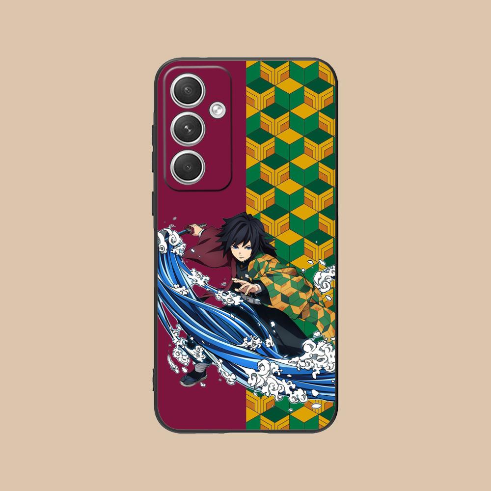 Demon Slayer Giyu Tomioka Phone Case for Samsung Galaxy S25 S24 S23 S22 S21 S20 Note20 Plus FE Ultra Colour Protective Luxury