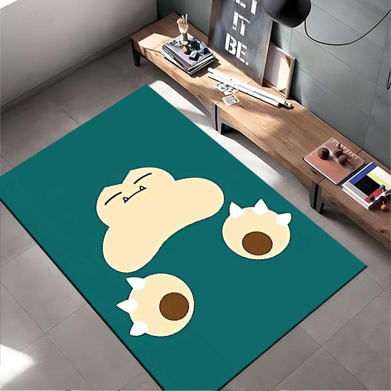 Cute Monster Face Carpet Design Suitable As a Non-slip Mat for the Living Room or Bedroom Sofa