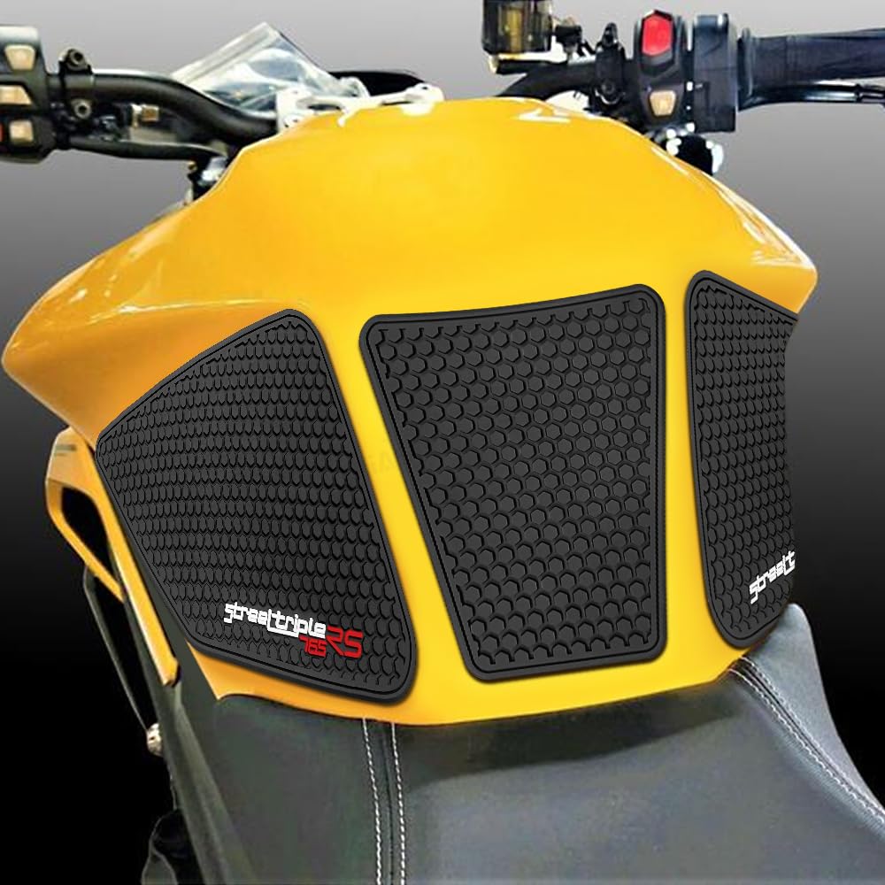 For Street Triple 765 R RS Tank Pad 2023 2024 Motorcycle Accessories Street Triple