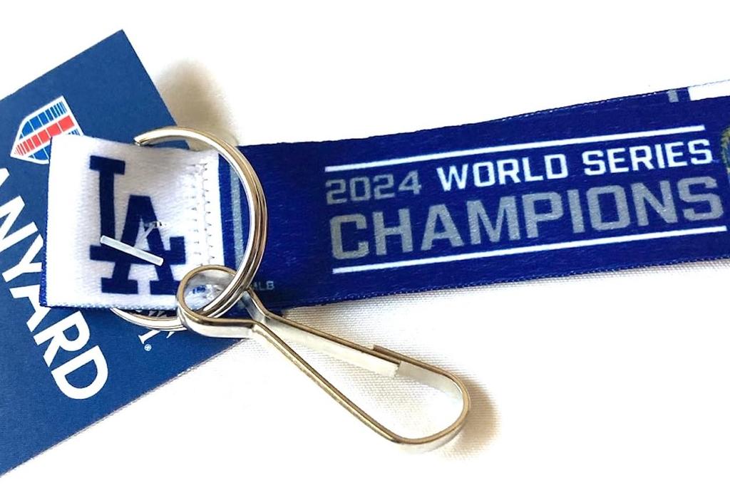 [MLB] Los Angeles Dodgers 2024 World Champions Commemorative Neck Strap
