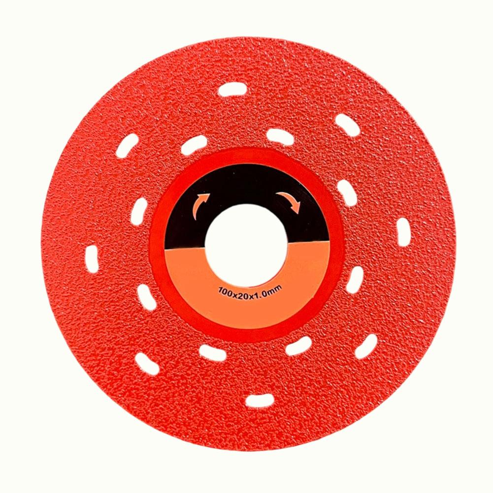 Construction Tasks Cutting Discs 4 Inch Cutting Wheel Metal 100x20mm Compatible With Angle Grinders High-density Emery Material