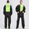 Men's Full-Body Waterproof Motorcycle Riding Suit - Rainproof, Touring, Split Type
