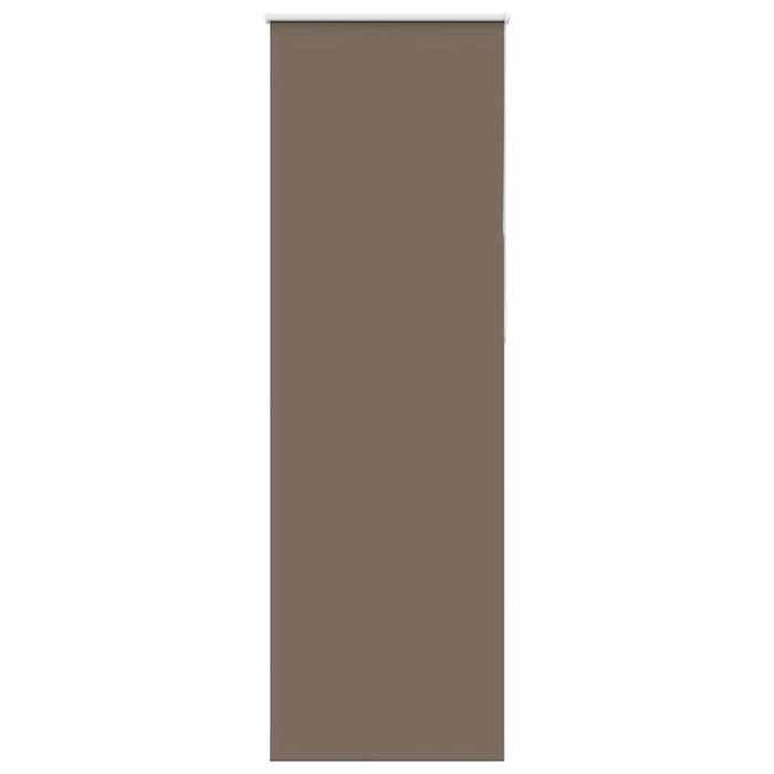 VidaXL Store enrouleur occultant café 75x210cm largeur du tissu 70,7cm, store de jour et de nuit, store de cuisine, store 4011045