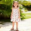 Robe d'été légère à bretelles fines florale pour fille