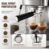 Double Flow Double Flow Portafilter Handle Coffee Filter for Breville 870 880 Espresso Machine