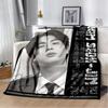 29 Style New Kpop JIMIN Kim Seok Jin Star Blanket,Soft Throw Blanket for Home Bedroom Bed Sofa Travel Office Cover Kids