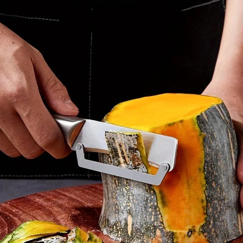 Single-piece Peeler, Powerful Sugarcane Knife, Kitchen Peeler, Household Fruit Knife, Salad Peeler Home Gadgets