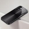 Black art tempered glass phone case suitable for Samsung Galaxy S26 S25 S24 S23 S22 S20 FE/Ultra/Plus anti drop back cover