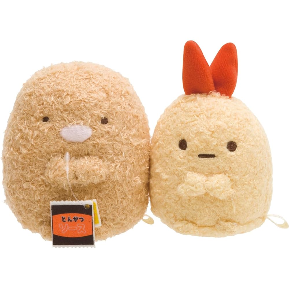 San-X Sumikko Gurashi Plush Toy Small Ebi Fry Tail 20cm