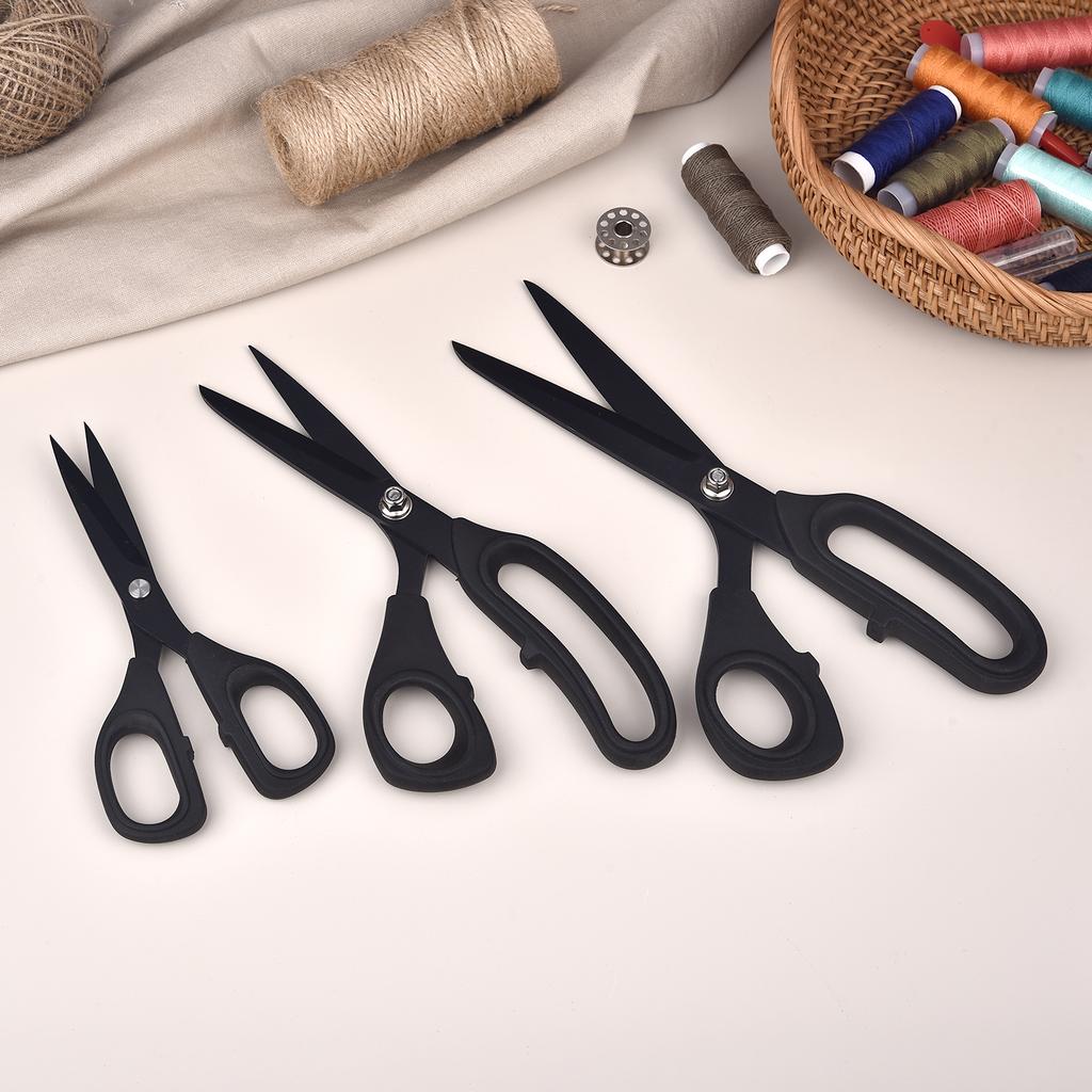 5/9/10 Inches Stainless Steel Scissors Student Stationery Scissor Household Multi Functional Office Tailor Scissors Hand Cutting
