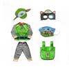 Anime Pattuglia dei Cuccioli Bambini Top Pantaloni Zaino Cappello Marshall Chase Skye Zuma Rubble Uniformi Pattuglia Bambini Costume Cosplay di Halloween