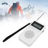 Micro Radio Portable Handheld AM FM WB Multiband for Indoor Outdoor Emergency Use Battery Powered
