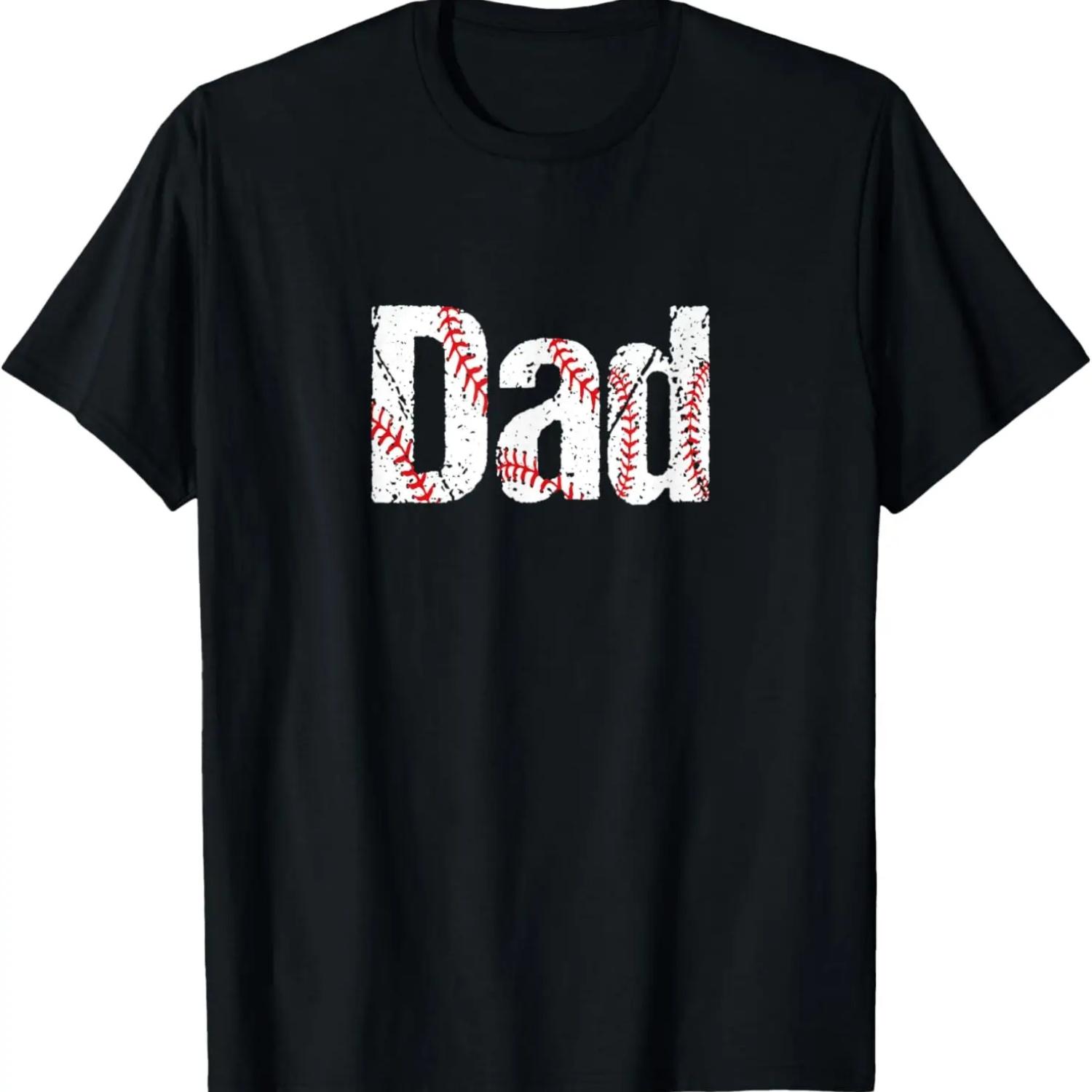 Mens Baseball Dad Gifts Parent of Player Father s Day Birthday T-Shirt S чёрный