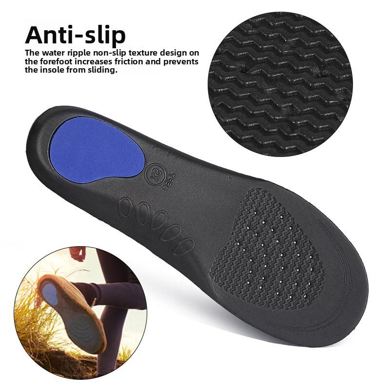 Inner Eight-character Arch Flat Foot Correction Insole Arch Support Sports Insole EVA Breathable Shock Absorption Full Pad