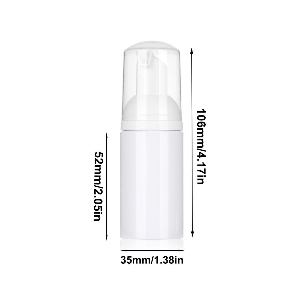 Clear Empty Bottle Plastic Empty Soap Bottle Portable Foam Bottle Cosmetics Packaging
