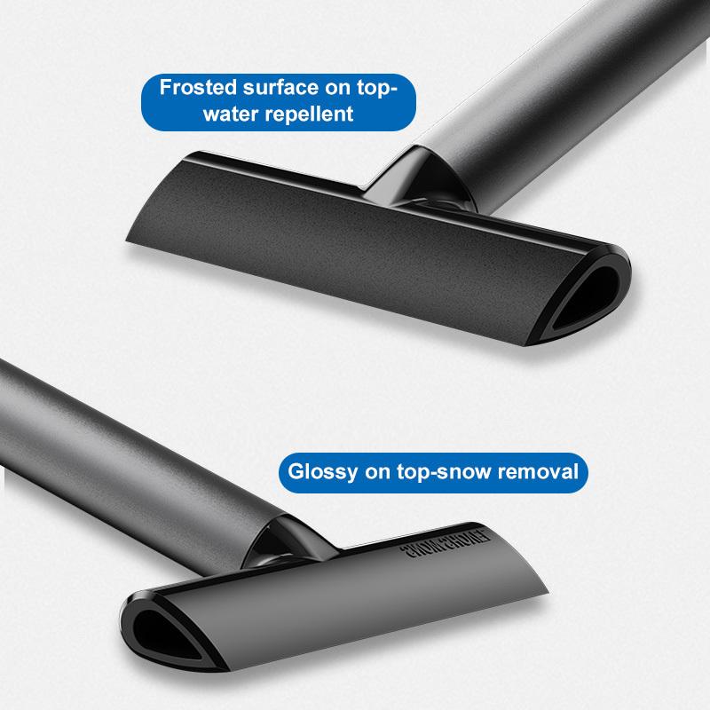 2in1 Car Multi-Function Snow Shovel Anti-Fogging Cleaning Windshield Snow Removal Shovel Clean Glass Brush TPU Winter Snow Brush Shovel Tool