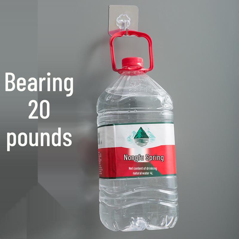 Strong Adhesive No-Trace Hooks for Kitchen/Bathroom - No Punching Required, Perfect for Doors and Walls, Holds Heavy Items