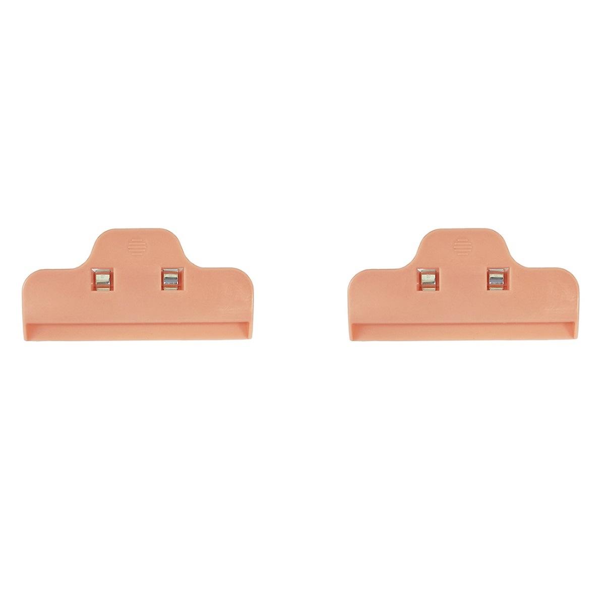 2 зажима для пакетов зажим для пищевых пакетов герметичный зажим для закусок зажимы для запечатывания еды кофе бумажных листов и т д 1250₽