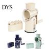 Stainless Steel Vegetable Slicer Manual Shredder, with Stable Suction Cup Base Design, 5 Removable Chopper Replaceable Blades Kitchen Chopper,