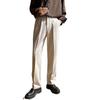 Spring & Autumn Men's Loose Korean White Wide-Leg Drape Trousers