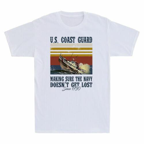 

Boat US Coast Guard Making Sure The Navy Doesn t Get Lost Since 1790 Men T-Shirt Unisex T-Shirt XXL