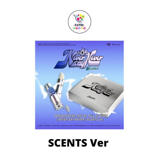 SCENTS Ver LIMITED ZEROBASEONE THE 1ST FULL ALBUM NEVER SAY NEVER