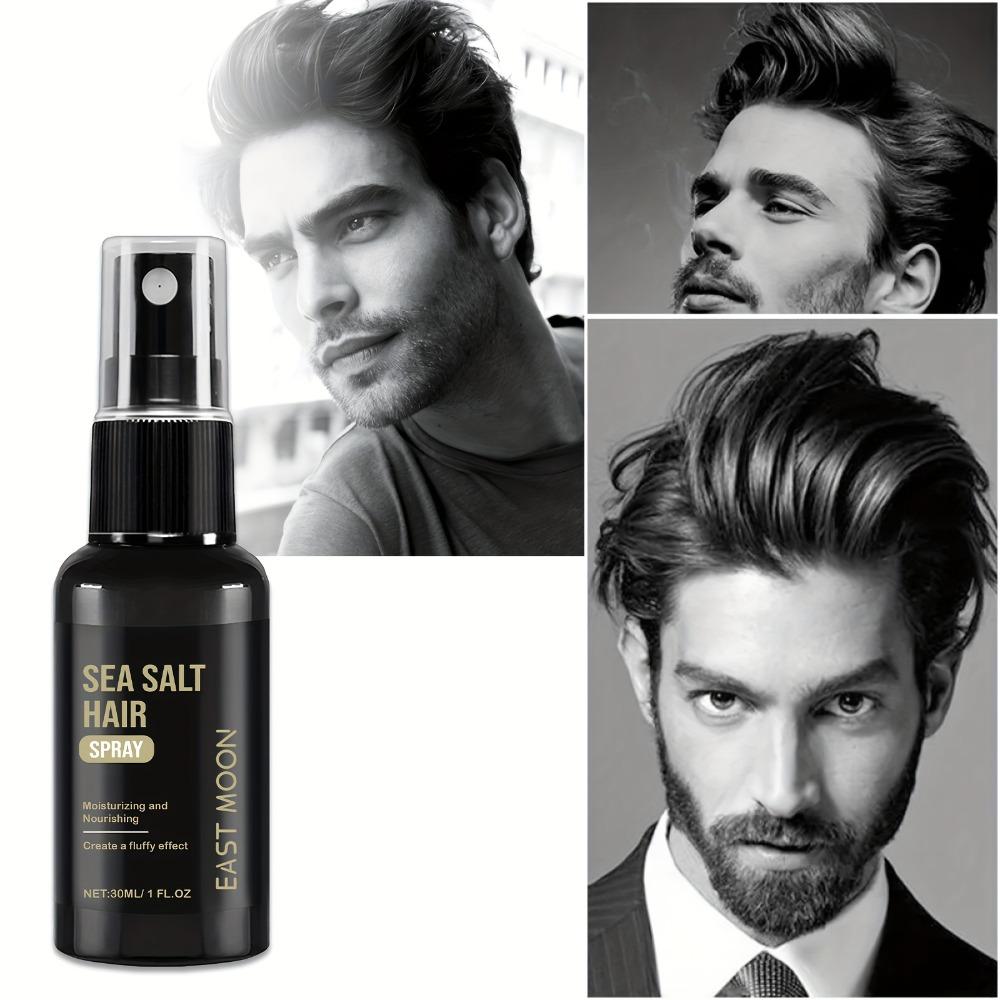 Sea Salt Hair Spray with Seaweed and Aloe Extract, Gentle Formula Lightweight Non-Irritating Texture for Voluminous Fresh Styling