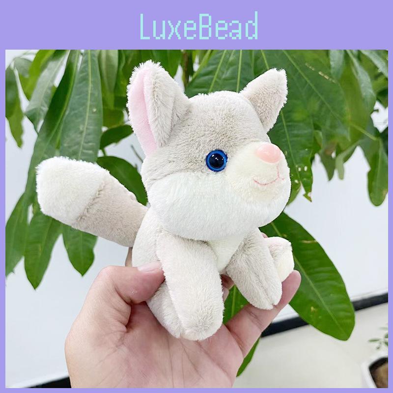 Small Delightful Fox Plush Keychain Fluffy Toy Unique Keychain For Fashion Fun And