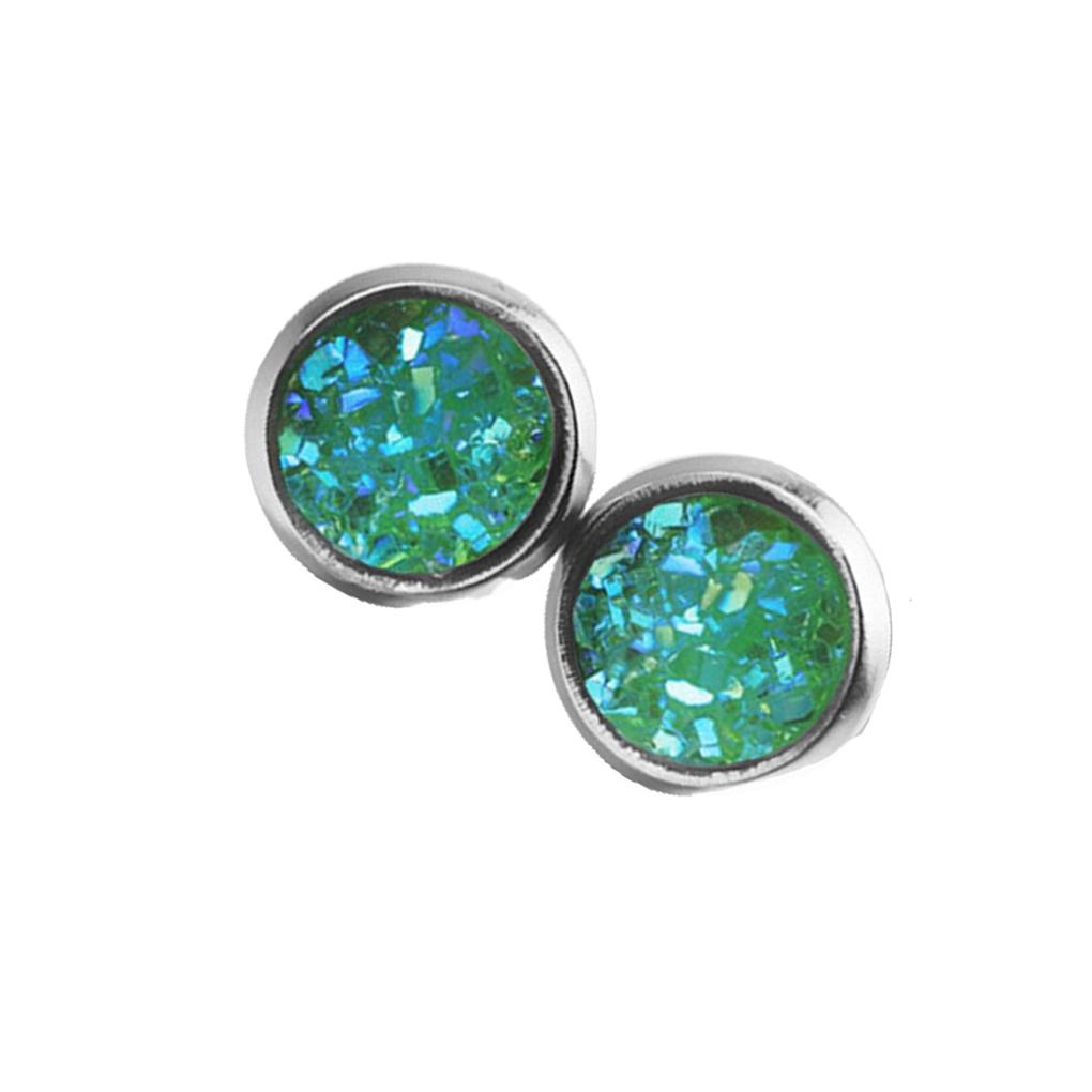 1 Pair Earrings Simple Fashionable Eye-catching Eardrops Fine Electroplating Ear Studs Gorgeous Gift Girls Birthday Party