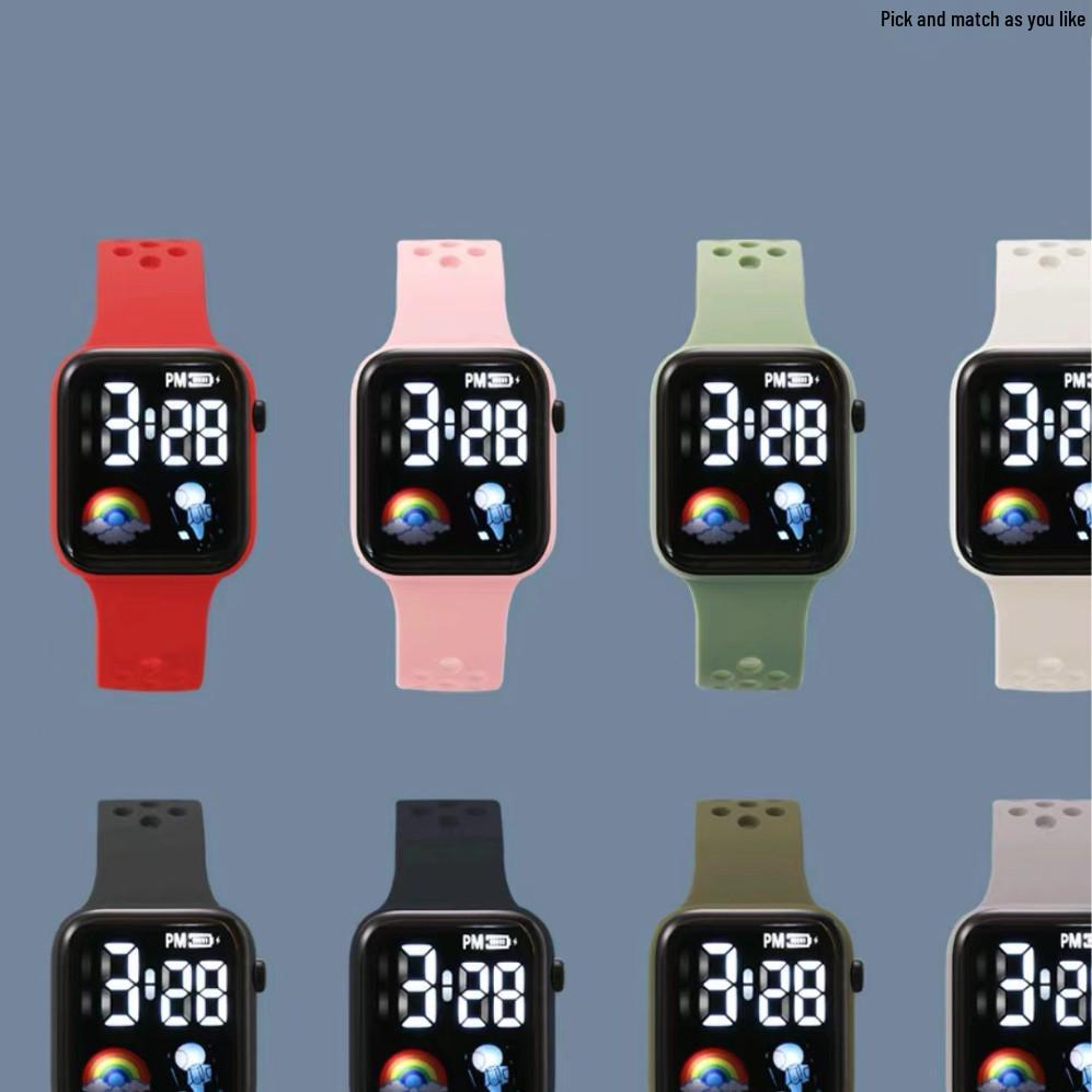 New Style LED Fashion Children's Electronic Watch with Large Dial