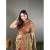 Stylish Casual Wear & Office Wear Saree for Women, Blouse (Need To Be Stitched As Per Size And Fit)