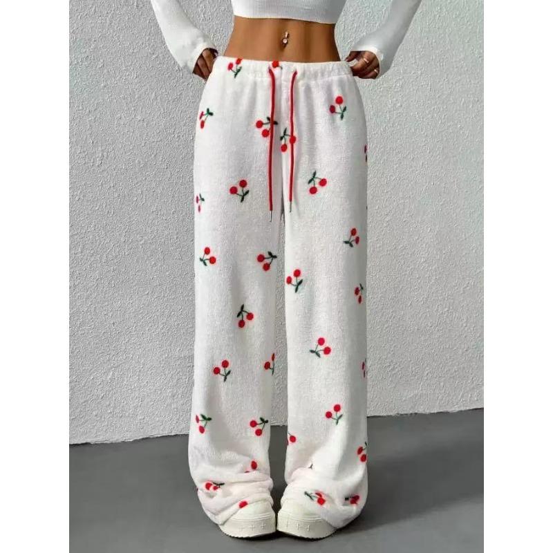 Plus Size Women s Fashion Casual Leopard Print Wide Leg Pants Ladies High-Waisted Loose-Fit Casual Draping Trousers XL