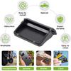 Dashboard Storage Box Compatible With Tacoma 2024-2025 Accessories,8-Inch Behind Screen Organizer Screen Back Tray Storage Box With Anti-Slid Pad