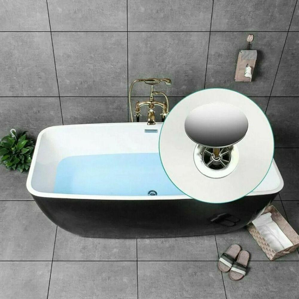1Pcs Pop Up Waste Stopper Bathtub Plug Brass Bathroom Tub Drain Filter Durable Bath Stopper